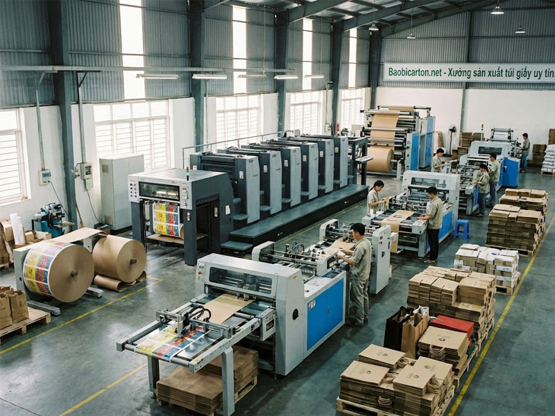 Baobicarton.net sản xuất túi giấy chất lượng, giá tận xưởng