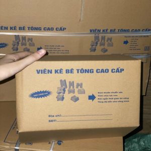 Hộp đựng viên kê bê tông