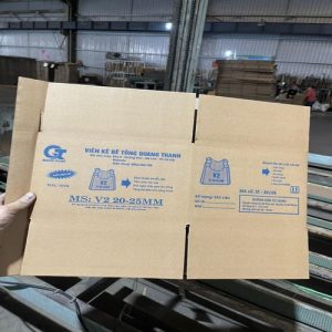 Hộp đựng viên kê bê tông ảnh 2