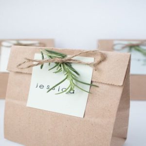 Túi giấy kraft nâu H2 ảnh 2