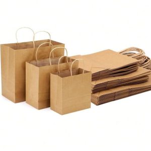 Túi giấy kraft nâu H34B ảnh 1