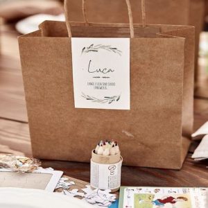 Túi giấy kraft nâu N34B ảnh 1