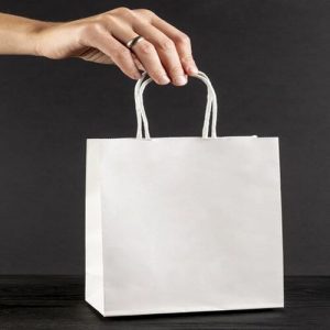 Túi giấy kraft trắng M06 ảnh 3