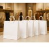 Túi giấy kraft trắng M07